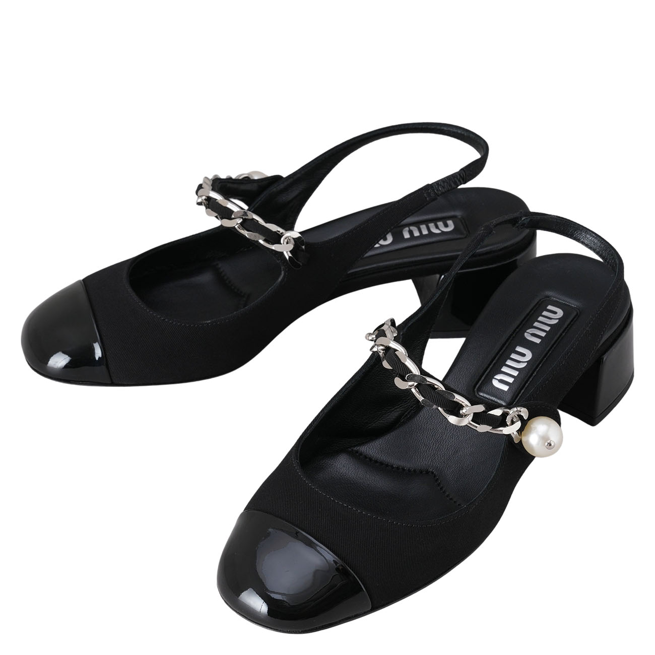 MIU MIU(USED)미우미우 발레리나 플랫 슈즈 #36